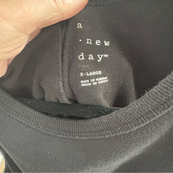 A New Day Black Tennis Dress - Size XL - Picture 6 of 6